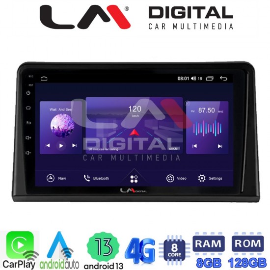 LM Digital - LM ZT8326 GPS Οθόνη OEM Multimedia Αυτοκινήτου για Renault Express 2023 > (CarPlay/AndroidAuto/BT/GPS/WIFI/GPRS)