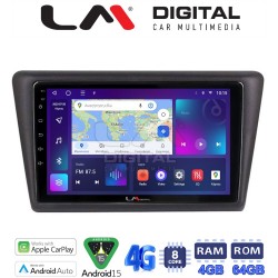 LM Digital - LM ZC8327 GPS Οθόνη OEM Multimedia Αυτοκινήτου για Skoda Rapid Spaceback 2014 > (CarPlay/AndroidAuto/BT/GPS/WIFI/GPRS)