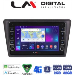 LM Digital - LM ZG8327 GPS Οθόνη OEM Multimedia Αυτοκινήτου για Skoda Rapid Spaceback 2014 > (CarPlay/AndroidAuto/BT/GPS/WIFI/GPRS)