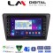 LM Digital - LM ZG8327 GPS Οθόνη OEM Multimedia Αυτοκινήτου για Skoda Rapid Spaceback 2014 > (CarPlay/AndroidAuto/BT/GPS/WIFI/GPRS)