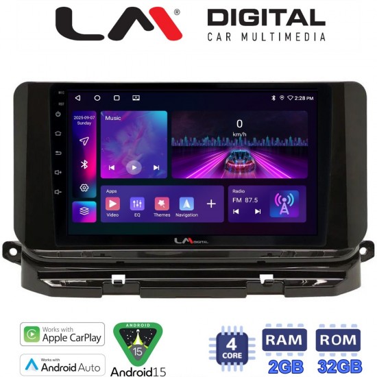 LM Digital - LM ZA4280 GPS Οθόνη OEM Multimedia Αυτοκινήτου για Skoda Octavia 2021> (CarPlay/AndroidAuto/BT/GPS/WIFI/GPRS)