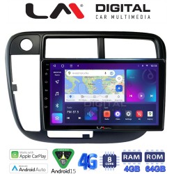 LM Digital - LM ZC8377 GPS Οθόνη OEM Multimedia Αυτοκινήτου για Honda Civic 1999 > 2001 (CarPlay/AndroidAuto/BT/GPS/WIFI/GPRS)