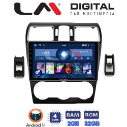 LM Digital - LM ZL4262B GPS Οθόνη OEM Multimedia Αυτοκινήτου για Subaru Impreza - Forester 2013 > (BT/GPS/WIFI/GPRS)