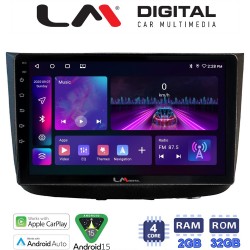 LM Digital - LM ZA4667 GPS Οθόνη OEM Multimedia Αυτοκινήτου για Mercedes Vito 2003 > 2015 (CarPlay/AndroidAuto/BT/GPS/WIFI/GPRS)