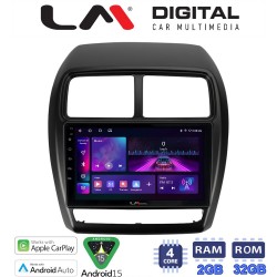 LM Digital - LM ZA4318 GPS Οθόνη OEM Multimedia Αυτοκινήτου για Mitsubishi ASX 2020 > 2023 (CarPlay/AndroidAuto/BT/GPS/WIFI/GPRS)