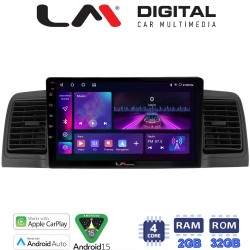 LM Digital - LM ZA4010B GPS Οθόνη OEM Multimedia Αυτοκινήτου για Toyota Corolla 2000-2007 (CarPlay/AndroidAuto/BT/GPS/WIFI/GPRS)