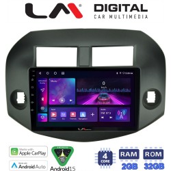 LM Digital - LM ZA4018B GPS Οθόνη OEM Multimedia Αυτοκινήτου για Toyota Rav4 2007 > 2012 (CarPlay/AndroidAuto/BT/GPS/WIFI/GPRS)