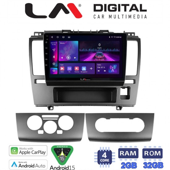 LM Digital - LM ZA4695 GPS Οθόνη OEM Multimedia Αυτοκινήτου για Nissan Tiida 2004 > 2012 (CarPlay/AndroidAuto/BT/GPS/WIFI/GPRS)
