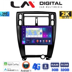 LM Digital - LM ZD8006B GPS Οθόνη OEM Multimedia Αυτοκινήτου για TUCSON 2004 > 2010 (CarPlay/AndroidAuto/BT/GPS/WIFI/GPRS)