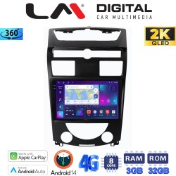 LM Digital - LM ZD8014 GPS Οθόνη OEM Multimedia Αυτοκινήτου για Ssangyong Rexton 2006>2015 (CarPlay/AndroidAuto/BT/GPS/WIFI/GPRS)