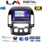 LM Digital - LM ZD8043AC GPS Οθόνη OEM Multimedia Αυτοκινήτου για HYUNDAI i30 2007-2012 (CarPlay/AndroidAuto/BT/GPS/WIFI/GPRS)