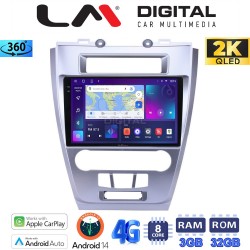LM Digital - LM ZD8047 GPS Οθόνη OEM Multimedia Αυτοκινήτου για Ford Fusion 2012>2017 (CarPlay/AndroidAuto/BT/GPS/WIFI/GPRS)