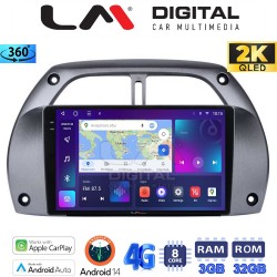 LM Digital - LM ZD8071 GPS Οθόνη OEM Multimedia Αυτοκινήτου για Toyota Rav 4 2001 > 2006 (CarPlay/AndroidAuto/BT/GPS/WIFI/GPRS)