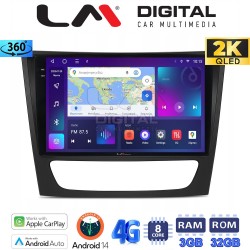 LM Digital - LM ZD8090 GPS Οθόνη OEM Multimedia Αυτοκινήτου για MERCEDES E class (W211) (CarPlay/AndroidAuto/BT/GPS/WIFI/GPRS)