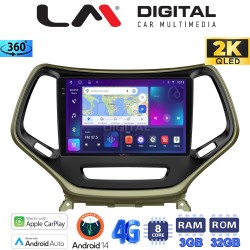 LM Digital - LM ZD8119 GPS Οθόνη OEM Multimedia Αυτοκινήτου για JEEP CHEROKEE 2014> (CarPlay/AndroidAuto/BT/GPS/WIFI/GPRS)