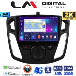 LM Digital - LM ZD8150 GPS Οθόνη OEM Multimedia Αυτοκινήτου για FORD FOCUS 2015>2018 (CarPlay/AndroidAuto/BT/GPS/WIFI/GPRS)