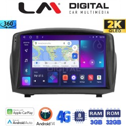 LM Digital - LM ZD8152B GPS Οθόνη OEM Multimedia Αυτοκινήτου για 0 (CarPlay/AndroidAuto/BT/GPS/WIFI/GPRS)
