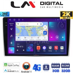 LM Digital - LM ZD8160 GPS Οθόνη OEM Multimedia Αυτοκινήτου για Alfa Romeo Mito 2008> (CarPlay/AndroidAuto/BT/GPS/WIFI/GPRS)