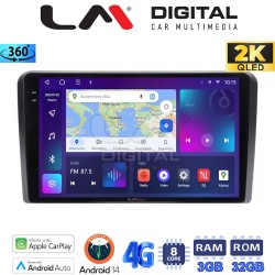 LM Digital - LM ZD8190 GPS Οθόνη OEM Multimedia Αυτοκινήτου για PEUGEOT 308 2013> (CarPlay/AndroidAuto/BT/GPS/WIFI/GPRS)