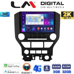 LM Digital - LM ZD8240 GPS Οθόνη OEM Multimedia Αυτοκινήτου για FORD MASTUNG > 2015 (CarPlay/AndroidAuto/BT/GPS/WIFI/GPRS)
