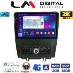 LM Digital - LM ZD8249 GPS Οθόνη OEM Multimedia Αυτοκινήτου για Ford Edge 2015> (CarPlay/AndroidAuto/BT/GPS/WIFI/GPRS)