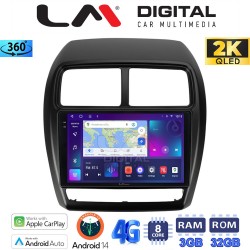 LM Digital - LM ZD8318 GPS Οθόνη OEM Multimedia Αυτοκινήτου για Mitsubishi ASX 2020 > 2023 (CarPlay/AndroidAuto/BT/GPS/WIFI/GPRS)