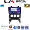 LM Digital - LM ZD8323A GPS Οθόνη OEM Multimedia Αυτοκινήτου για PEUGEOT 3008 2009>2016 & 206 2002>2006 (CarPlay/AndroidAuto/BT/GPS/WIFI/GPRS)