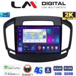LM Digital - LM ZD8338 GPS Οθόνη OEM Multimedia Αυτοκινήτου για OPEL INSIGNIA 2014> (CarPlay/AndroidAuto/BT/GPS/WIFI/GPRS)