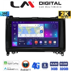 LM Digital - LM ZD8668 GPS Οθόνη OEM Multimedia Αυτοκινήτου για MERCEDES A(W169),B(W245) - SPRINTER - VITO (CarPlay/AndroidAuto/BT/GPS/WIFI/GPRS)