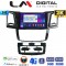LM Digital - LM ZD8820 GPS Οθόνη OEM Multimedia Αυτοκινήτου για TOYOTA HILUX 2005>2016 (CarPlay/AndroidAuto/BT/GPS/WIFI/GPRS)