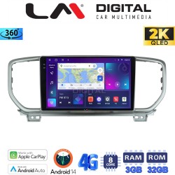 LM Digital - LM ZD8938 GPS Οθόνη OEM Multimedia Αυτοκινήτου για KIA SPORTAGE 2019> (CarPlay/AndroidAuto/BT/GPS/WIFI/GPRS)