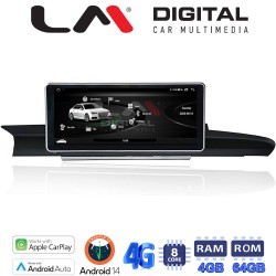 LM Digital - LM GH4 324 Οθόνη OEM Multimedia Αυτοκινήτου για Audi A6 2012 > 2016 (CarPlay/AndroidAuto/BT/GPS/WIFI/GPRS)