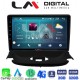 LM Digital - LM ZR8206UP GPS Οθόνη OEM Multimedia Αυτοκινήτου για Peugeot 206 2002 > 2006 (CarPlay/AndroidAuto/BT/GPS/WIFI/GPRS)