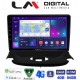 LM Digital - LM ZC8206UP GPS Οθόνη OEM Multimedia Αυτοκινήτου για Peugeot 206 2002 > 2006 (CarPlay/AndroidAuto/BT/GPS/WIFI/GPRS)