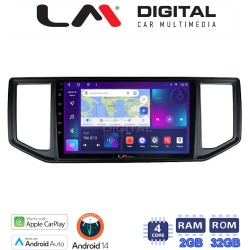 LM Digital - LM ZN4997 GPS Οθόνη OEM Multimedia Αυτοκινήτου για VW CRAFTER 2017 > 2021 MAN TGE 2017 > (CarPlay/AndroidAuto/BT/GPS/WIFI/GPRS)