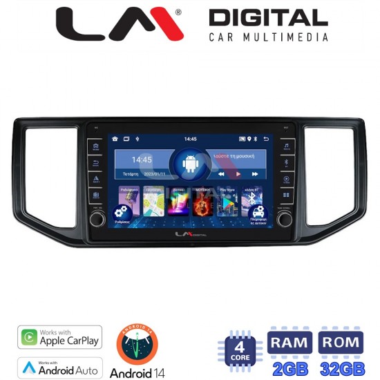 LM Digital - LM ZG4997 GPS Οθόνη OEM Multimedia Αυτοκινήτου για VW CRAFTER 2017 > 2021 MAN TGE 2017 > (CarPlay/AndroidAuto/BT/GPS/WIFI/GPRS)