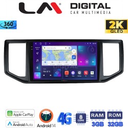 LM Digital - LM ZD8997 GPS Οθόνη OEM Multimedia Αυτοκινήτου για VW CRAFTER 2017 > 2021 MAN TGE 2017 > (CarPlay/AndroidAuto/BT/GPS/WIFI/GPRS)
