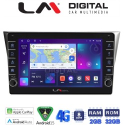 LM Digital - LM ZG8271 GPS Οθόνη OEM Multimedia Αυτοκινήτου για Subaru Impreza 2000 > 2007 (CarPlay/AndroidAuto/BT/GPS/WIFI/GPRS)