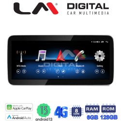 LM Digital - LM GH6 337 N45 Οθόνη OEM Multimedia Αυτοκινήτου για Mercedes A Class/ CLA Class (W176) 2013 > 2017 (CarPlay/AndroidAuto/BT/GPS/WIFI/GPRS)