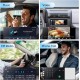 LM Digital - LM Q8555 GPS Οθόνη OEM Multimedia Αυτοκινήτου για Universal 1Din (CarPlay/AndroidAuto/BT/GPS/WIFI/GPRS)