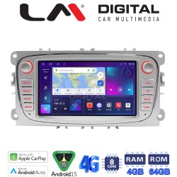 LM Digital - LM Q8003 GPS Οθόνη OEM Multimedia Αυτοκινήτου για Ford Focus 2007 > 2013 Galaxy 2007 > 2013 Mondeo 2007 > 2013 S-Max 2007 > 2013 (CarPlay/AndroidAuto/BT/GPS/WIFI/GPRS)