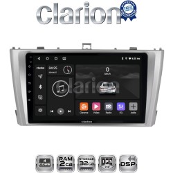CLARION GL31027 Οθόνη OEM Multimedia Αυτοκινήτου για TOYOTA AVENSIS T27 2009 > 2016 (CarPlay/AndroidAuto/BT/GPS/WIFI/GPRS)