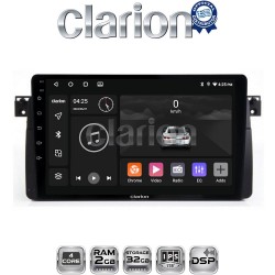 CLARION GL31052 Οθόνη OEM Multimedia Αυτοκινήτου για BMW Σειρά 3 (E46) 1998>2005 (CarPlay/AndroidAuto/BT/GPS/WIFI/GPRS)
