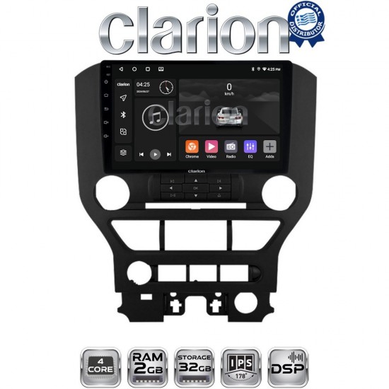 CLARION GL31240 Οθόνη OEM Multimedia Αυτοκινήτου για FORD MASTUNG > 2015 (CarPlay/AndroidAuto/BT/GPS/WIFI/GPRS)