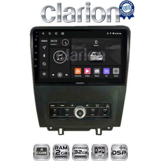 CLARION GL31249 Οθόνη OEM Multimedia Αυτοκινήτου για Ford Edge 2015> (CarPlay/AndroidAuto/BT/GPS/WIFI/GPRS)
