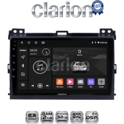 CLARION GL31384 Οθόνη OEM Multimedia Αυτοκινήτου για TOYOTA LANDCRUISER J100 2003>2009 (CarPlay/AndroidAuto/BT/GPS/WIFI/GPRS)