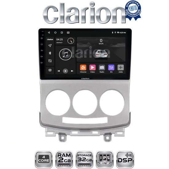 CLARION GL31439 Οθόνη OEM Multimedia Αυτοκινήτου για MAZDA 5 2004>2010 (CarPlay/AndroidAuto/BT/GPS/WIFI/GPRS)