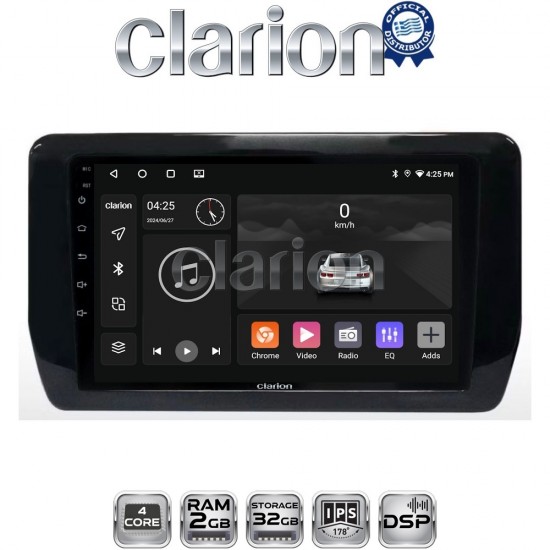 CLARION GL31572 Οθόνη OEM Multimedia Αυτοκινήτου για TOYOTA RAV 4 2019 > (CarPlay/AndroidAuto/BT/GPS/WIFI/GPRS)