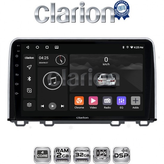 CLARION GL31813 Οθόνη OEM Multimedia Αυτοκινήτου για HONDA CRV 2017> (CarPlay/AndroidAuto/BT/GPS/WIFI/GPRS)