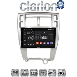 CLARION GL71006 Οθόνη OEM Multimedia Αυτοκινήτου για Hyundai Tucson 2004 > 2010 (CarPlay/AndroidAuto/BT/GPS/WIFI/GPRS)